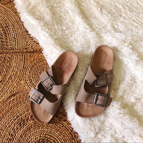 madden girl double buckle sandals